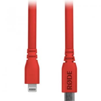 Rode SC19 5' USB-C to Lightning Accessory Cable Red