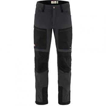 Fjallraven Men's Keb Agile Long Trousers - Black, Size 54