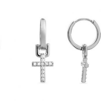 Pendientes Luxenter de Circonita Brillante acabados en rodio - Lizel