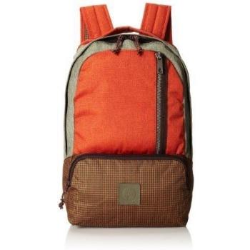 Volcom Basis Poly Backpack - Bolso mochila para hombre, color auburn, talla 18 litres
