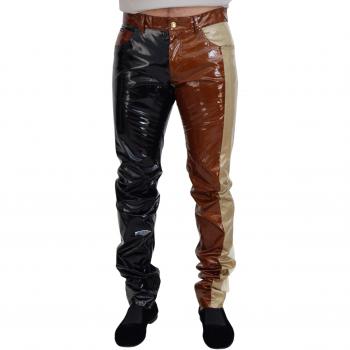 Dolce & Gabbana Multicolor Shining Slim Fit Denim Jeans - IT48 | M