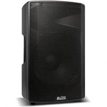 Alto Professional TX315 – 700 Watt 15 Inch 2 Way Powered PA Loudspeaker with signal limiting and switchable mic line preamp and XLR in/out