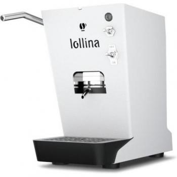 Cafetera Espresso Lollo Caffè Lollina Plus 0.7L Blanca con 40 Cialdas de Regalo