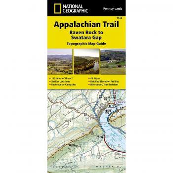 Appalachian Trail Hiking Map: Raven Rock to Swatara Gap - National Geographic Atlas Edition