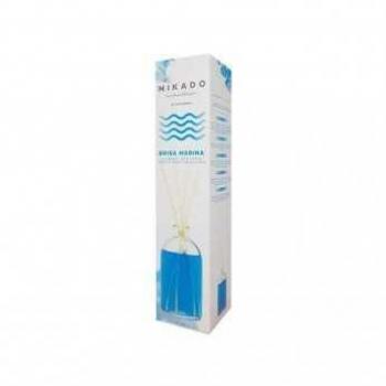 Ambientador Mikado Brisa Marina 100ml, Difusor de Varillas, Fragancia Fresca y Revitalizante, Ideal para el Hogar u Oficina, Aromatizador Natural, Diseño Elegante y Refrescante