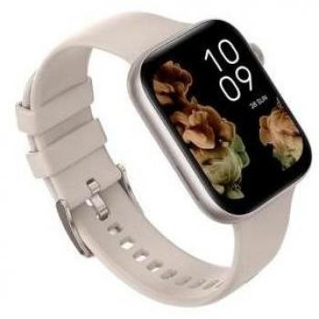 Smartwatch SPC Smartee Duo 2 Blanco con Correa de Regalo Beige/Verde y Función de Notificaciones