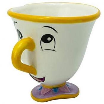 ABYstyle Taza 3D Disney La Bella y La Bestia Chip Cerámica