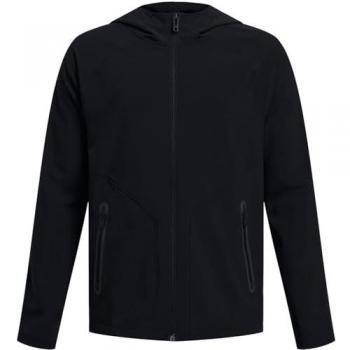 Under Armour Unstoppable Black Full-Zip Hoodie for Kids
