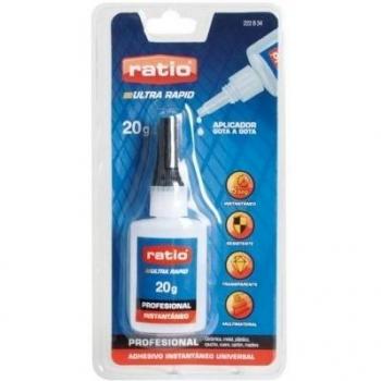 Ratio 222B34 - Adhesivo Cianocrilato 20 G Ratio
