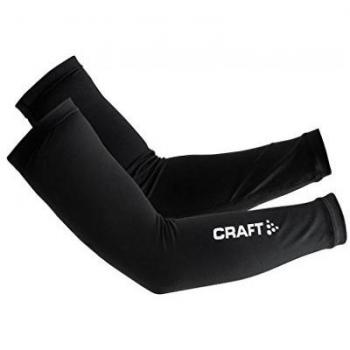 Craft Ligeras Manguitos de Bicicleta Unisex, Color Negro, tamaño FR : L