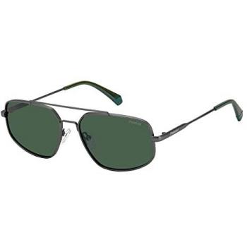 Gafas de sol Polaroid 2112/S, color R80/UC MT Dark Ruth, tamaño 58 mm, diseño masculino