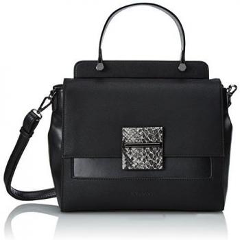 Bulaggi Michelle handbag - Bolso de asas de piel sintética para mujer Negro Schwarz