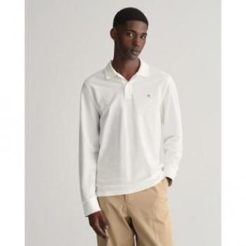 GANT Polo Hombre - REGULAR SHIELD LONGSLEEVE PIQUE RUGGER