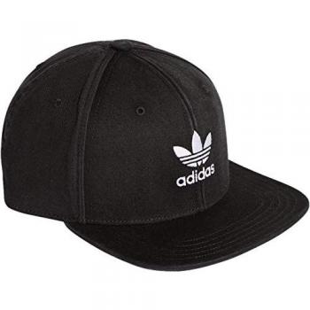 adidas AC Cap tre Flat Gorra, Unisex bebé, Negro/Blanco, Talla Única