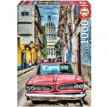 Educa 1000 Piece Vintage Car in Old Havana Puzzle