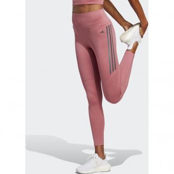 Mallas de mujer adidas DailyRun 3 Stripes 7/8 - Rosa