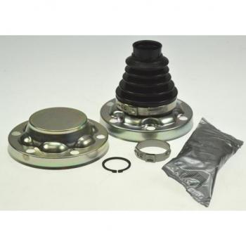 Fuelle de eje de transmisión SPIDAN CV-joint boot 24233, kit completo para reparación, fabricado en material resistente, compatible con diversas marcas y modelos de vehículos, incluye abrazaderas y es fácil de instalar