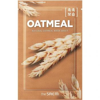 The Saem Natural Oatmeal Mask Sheet 21 ml - moisturising and revitalising sheet mask