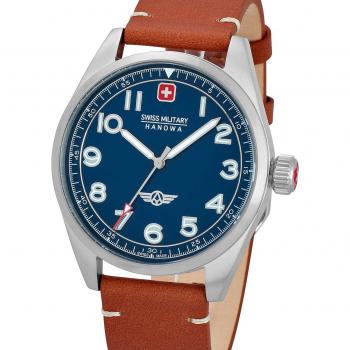 Reloj Swiss Military Hanowa Falcon - Modelo SMWGA2100402 con Correa de Acero Inoxidable