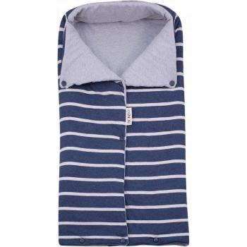 Saco universal de algodón Jyoko para capazo Sailor Stripes