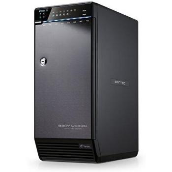 Fantec QB-X8US3R - Carcasa externa RAID para 8 discos duros de 8,9 cm
