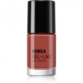 NOBEA Day-To-Day Gel-Like Nail Polish - Fired Brick #N15 (6 ml)