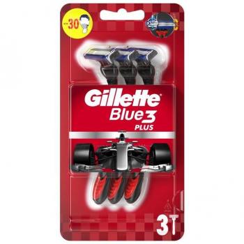 Gillette Blue3 Maquinilla de Afeitar Desechable, Pack de 3 Unidades