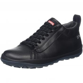 Camper Peu Pista Men's Black Smooth Leather Boots Size 40