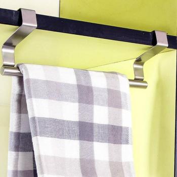 Colgador para cocina y baño de Mmtop, para colocar encima de la puerta, en armarios, estantes y puertas de armario, para toallas y paños