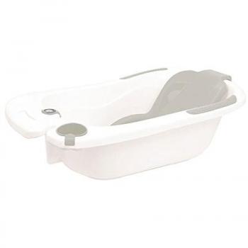 Cubeta Bañera de Olmitos - Con Apliques Antideslizantes - Incluye termómetro medidor de temperatura - Con válvula para vaciar el agua | Sin Patas