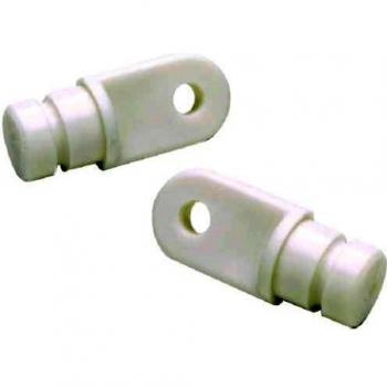 Seachoice 50-76041 Terminal Macho Nylon con Ojal para Tubo, 22 mm
