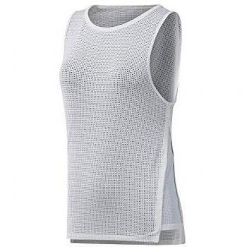 Reebok Os Perf Tank Camiseta Sin Mangas, Mujer, White, XS
