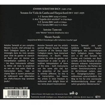 J.S. Bach: Sonatas For Viola