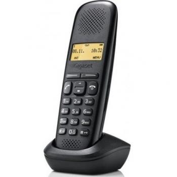 Gigaset A150 - Teléfono inalámbrico, color negro