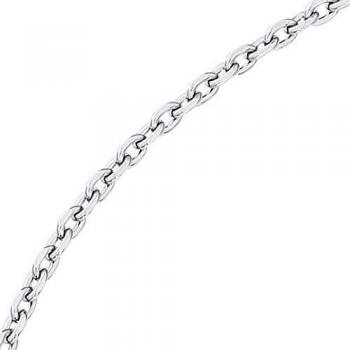 Edelstahlkette Collar Acero Inoxidable Unisex Collar Standard 50 cm, Acero Inoxidable,