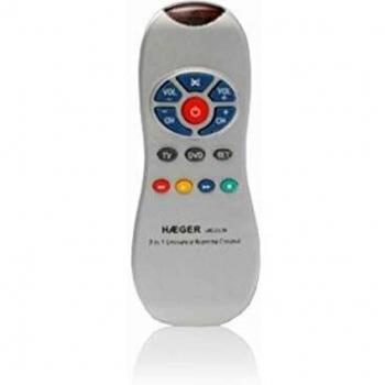 BigBuy Home Mando a Distancia Universal Haeger 2 en 1