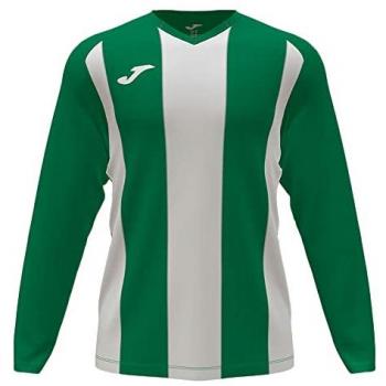 Camiseta manga larga PISA II verde blanco JOMA