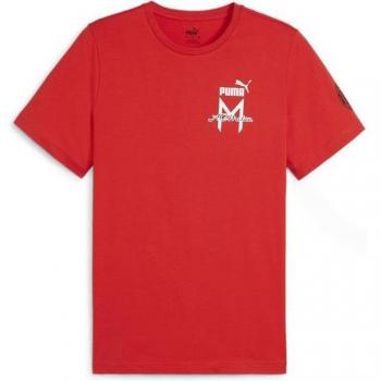 Camiseta de Fútbol Puma AC Milan Icons para Hombre en Color Rojo