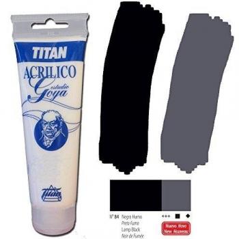 ACRÍLICO GOYA ESTUDIO NEGRO HUMO 125 ML Nº 84