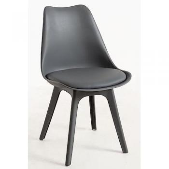 Silla Escandinava de Jardín Synk Suprym - Gris Oscuro