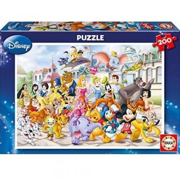 Educa - Cabalgata Disney Puzzle, 200 Piezas, Multicolor
