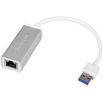 StarTech.com USB31000SA USB 3.0 to Gigabit Ethernet Adapter - Silver