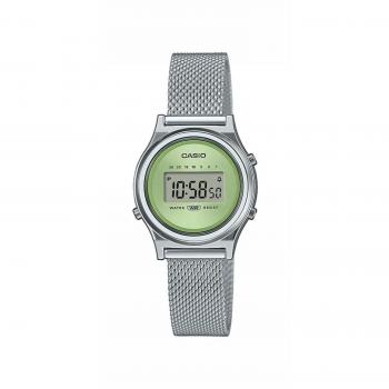 Reloj de Pulsera Casio Vintage Digital LA700WEM-3AEF para Mujer, mini Collection, diseño clásico, pantalla digital, correa metálica, resistente al agua
