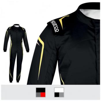 Sparco Traje R568 Prime Talla 66 Negro/Amarillo