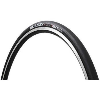 Massi Volcano 700x23 aro Flexible Cubierta, Deportes al Aire Libre, Ciclismo,componentes de Bicicleta, Negro, 700 x 23