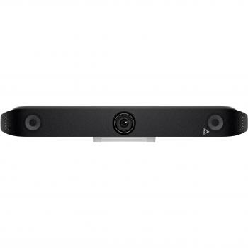 POLY Barra de vídeo USB Studio V52 - Cámara de video USB, resolución 1080p, micrófonos integrados con cancelación de ruido, compatibilidad con múltiples plataformas de videoconferencia, diseño compacto y elegante