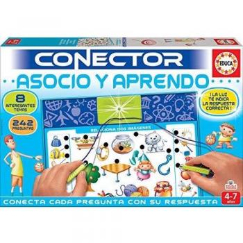 Educa - Asocio y Aprendo Juego Connector para Niños, Multicolor
