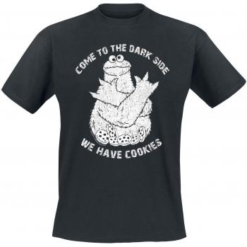 Sesame Street Barrio Sesamo Krümelmonster - Come To The Dark Side Camiseta Negro M