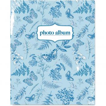 Grupo Erik Album de Fotos Blue Botany con 304 Bolsillos para Fotos de 13x20 cm - Tapa Dura - Medidas 22,5 x 28,3 cm