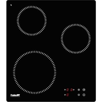 Foster Piano de Cocción a Inducción 3 Zonas 45 cm Negro Empotrable